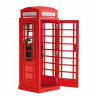 Сборная деревянная модель телефонной будки Artesania Latina LONDON TELEPHONE BOX, 1/10
