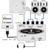 Аудиоинтерфейс Behringer UFO202 внешний портативный
