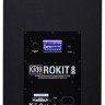 KRK RP8G4 Активный 2-х полосный (Bi-Amp) 8-ти дюймовый студийный звуковой монитор, DSP, 25-полосный эквалайзер, лимитер, кроссов
