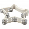 Пластиковый тамбурин Звезда EASTTOP DF104 WHITE