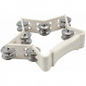 Пластиковый тамбурин Звезда EASTTOP DF104 WHITE