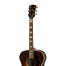 GIBSON 2019 J-200 Studio (Burst) Walnut Burst электроакустическая гитара с кейсом