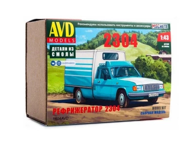 Сборная модель AVD Автомобиль 2304 рефрижератор, 1/43