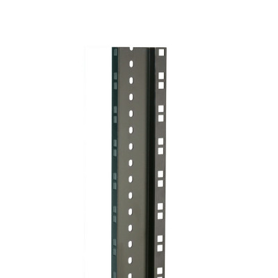 ADAM HALL 61552BLK Стальная двойная пластина (2 мм, чёрная) для рэка, длина 2 м (цена за 1 шт)