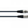 QUIK LOK MX775-9 готовый микрофонный кабель, 9 метров, разъемы XLR/F - XLR/M, цвет черный