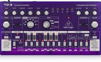 Синтезатор басовой линии Behringer TD-3-GP аналоговый