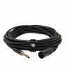 Микрофонный кабель ROCKDALE MC001-2M, разъемы XLR, 2 м
