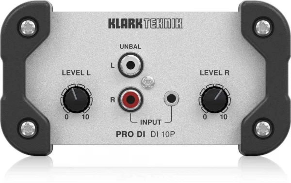 Ди-бокс KLARK TEKNIK DI 10P пассивный стерео