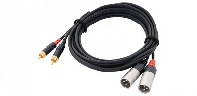 Кабель сдвоенный Cordial CFU 3 MC RCA