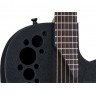 OVATION 1868TX-5 Elite T Super Shallow Black Textured электроакустическая гитара
