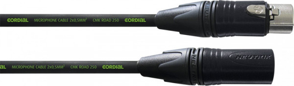Микрофонный кабель Cordial CRM 5 FM-BLACK