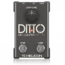 Педаль эффектов вокальная лупер TC HELICON DITTO MIC LOOPER сетевой адаптер, USB кабель, инструкция по эксплуатации в комплекте