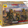 Британский 3-хдюймовый миномет с расчетом 1939-42гг 1/72