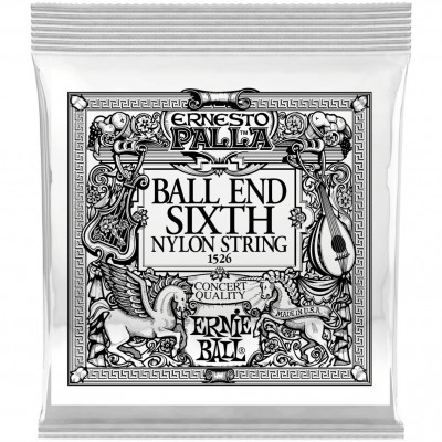 Струна 6-я одиночная для классической гитары 042 ERNIE BALL 1526 Ernesto Palla шарик