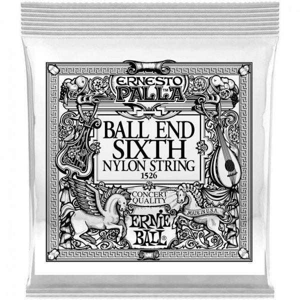 Струна 6-я одиночная для классической гитары 042 ERNIE BALL 1526 Ernesto Palla шарик