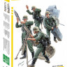 Немецкий 120-мм миномет с расчетом 1/35