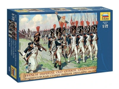 Сборные солдатики ZVEZDA Старая Императорская Гвардия, 1/72