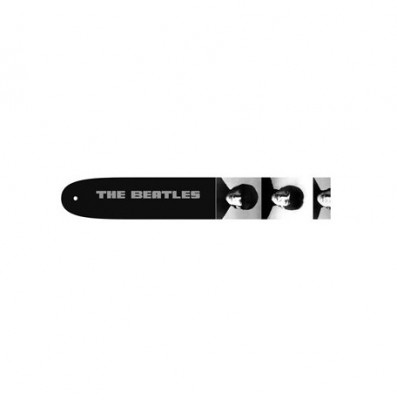 Perri's P25TB-6069 THE BEATLES 2.5" STRP-B&W FACE - ремень для гитары кожаный