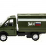 Машина "АВТОПАНОРАМА" "ГАЗель" (ВАИ) 1/28, в/к 24*14*12 см