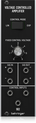 Модуль Behringer 902 VOLTAGE CONTROLLED AMPLIFIER аналоговый VCA