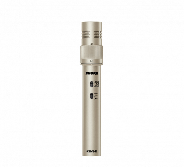 Инструментальный микрофон SHURE KSM141/SL кардиоидный/всенаправленный