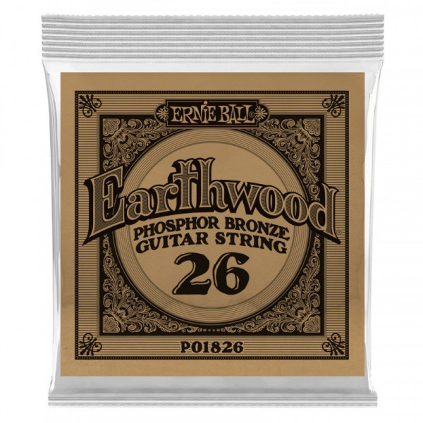 Одиночная струна для акустической гитары Ernie Ball P01826