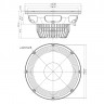 EIGHTEEN SOUND 12NLW9300/8 12" динамик НЧ, неодим, 8 Ом, 800 Вт AES, 97 дБ, 50-4000 Гц