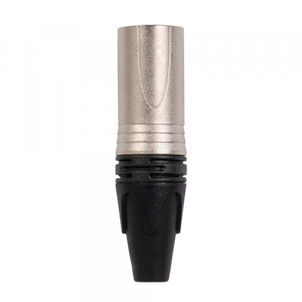Разъем ROCKDALE XLR004 металлический кабельный XLR папа (male) 3pin