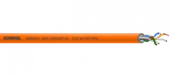Кабель Ethernet Cordial CCAT 6A INST FRNC