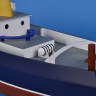 Собранная деревянная модель корабля Artesania Latina Tugboat "SAMSON", 1/15