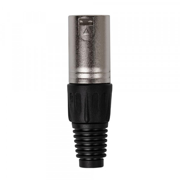 Разъем ROCKDALE XLR056 металлический кабельный XLR папа (male) 3pin