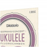 Струны для укулеле сопрано/концерт 4 струны D'ADDARIO EJ99SC