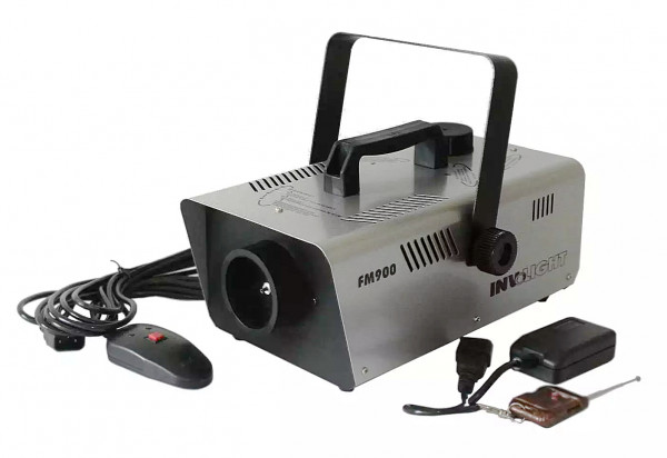 Involight FM900 - дым машина 900 Вт, проводной и радио пульт