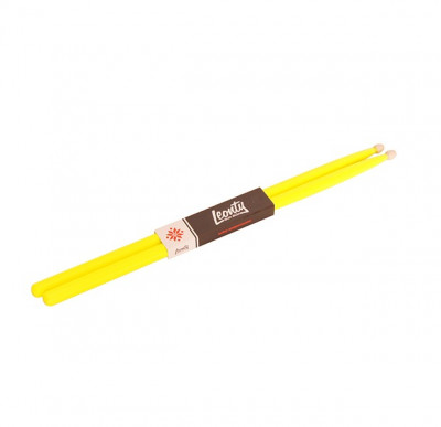 Барабанные палочки 2В Leonty LFL2B Fluorescent Lemon Leonty