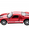 Машина Kinsmart 1:36 Ford GT 2006 инерция (1/12шт.) б/к
