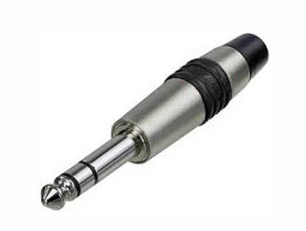 Кабельный разъем Rean NYS228C-0 Jack 6.3мм TRS