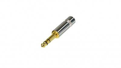 Кабельный разъем Rean NYS228G Jack 6.3мм TRS