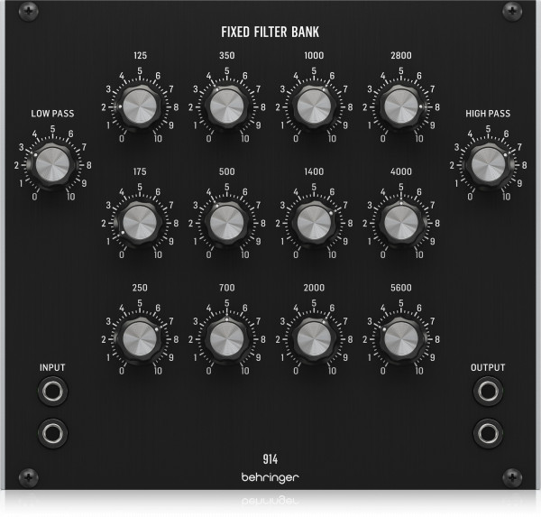 Модуль Behringer 914 FIXED FILTER BANK аналоговый для Eurorack
