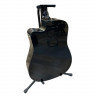 Гитара акустическая WOODCRAFT W-10C/BK Dreadnought с вырезом