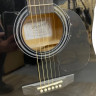 Гитара акустическая WOODCRAFT W-10C/BK Dreadnought с вырезом