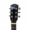 Гитара акустическая WOODCRAFT W-10C/BK Dreadnought с вырезом