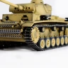 Р/У танк Taigen 1/16 Panzerkampfwagen III (Германия) дым, свет (для ИК боя) V3 2.4G RTR пустыня