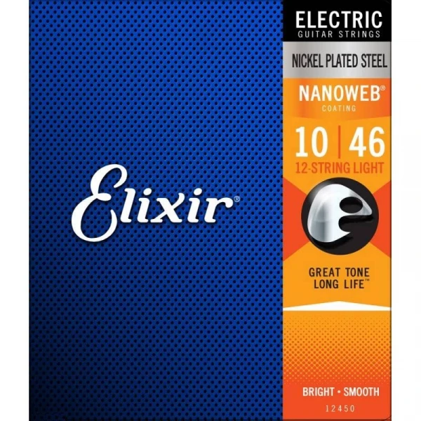 ELIXIR 12450 струны для электрогитары