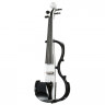 Электроскрипка 4/4 ANTONIO LAVAZZA EVL-05 WH КОМПЛЕКТ: смычок, кейс, канифоль, наушники, батарейка, кабель, цвет - БЕЛЫЙ