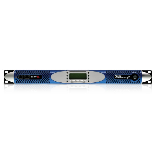 POWERSOFT K10 DSP+AESOP 2-канальный усилитель мощности 2х2000 Вт на 8 Ом, 2х4000 Вт на 4Ом, 2х6000 Вт на 2 Ом