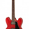 GIBSON 2019 ES-335 SATIN FADED CHERRY полуакустическая гитара с кейсом