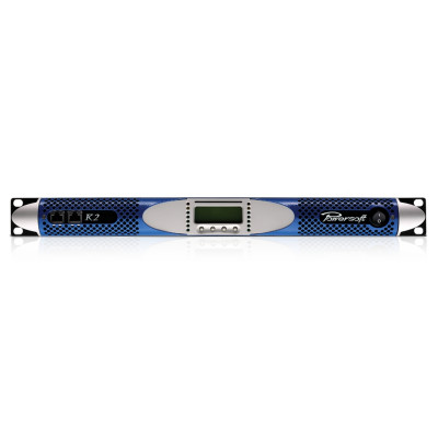 POWERSOFT K2 2-канальный усилитель 2х1000 на 8 Ом, 2х1950 на 4Ом, 2х2400 на 2Ом, мост 2х4800 на 4 Ом