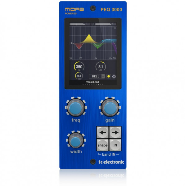 Эквалайзер TC electronic PEQ 3000-DT параметрический