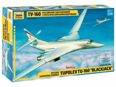 Самолет "Ту-160" 1/144