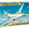 Самолет "Ту-160" 1/144